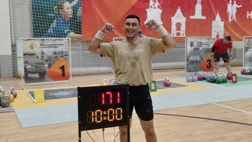 Чемпионом Нижегородской области по гиревому спорту вновь стал пожарный из Йошкар-Олы