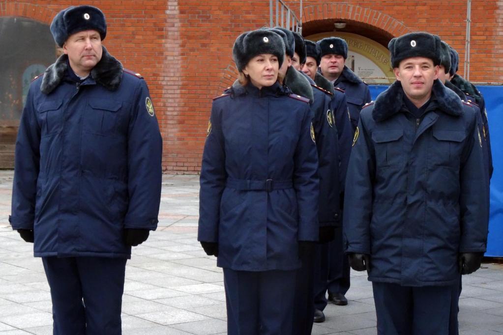 Сотрудники СИЗО устроили плац в Царевококшайском Кремле