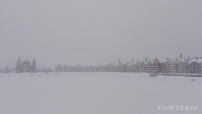 Снегопад обрушится на Марий Эл ночью