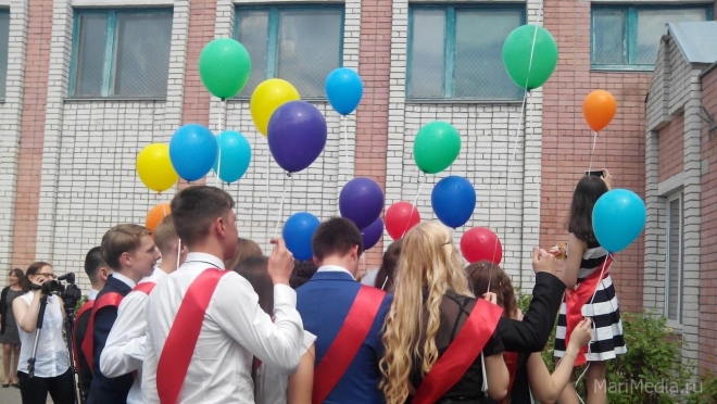 Выпускников просят не запускать в небо воздушные шарики