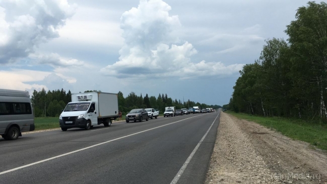 В Марий Эл до полудня перекрыты две загородные дороги