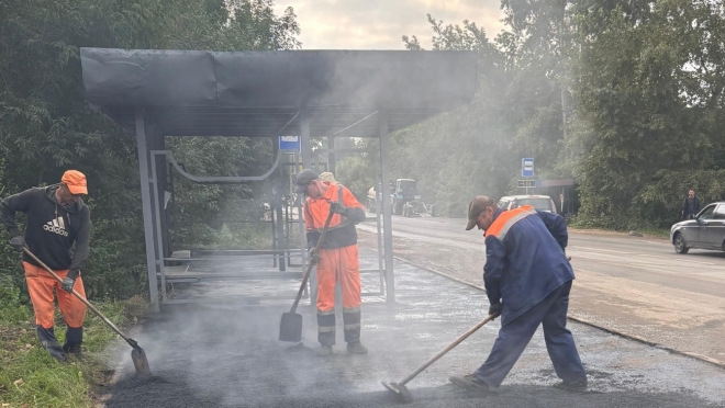 В этом году в Йошкар-Оле обустроили 38 остановочных площадок