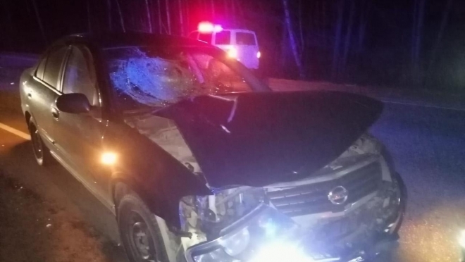 В Марий Эл на Казанском тракте иномарка врезалась в питбайк