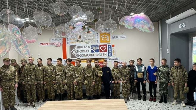 В Марий Эл дети отдыхают в палаточном казачьем лагере