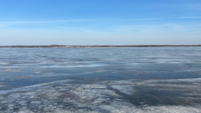 На Волге в Козьмодемьянске под лёд провалился подросток