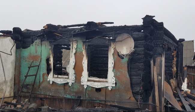 В Шелангере сгорел жилой дом