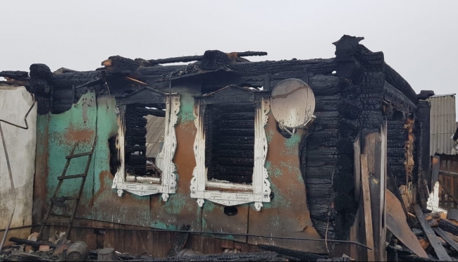 В Шелангере сгорел жилой дом