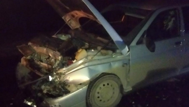 В Оршанском районе на сельской дороге столкнулись две машины