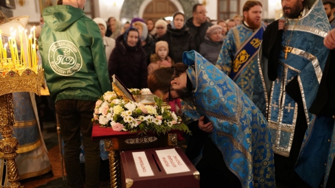 Ковчег с частью Пояса Пресвятой Богородицы из Йошкар-Олы отправился в Воронеж