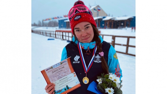 Уроженка Марий Эл завоевала золотую медаль Кубка России по лыжным гонкам