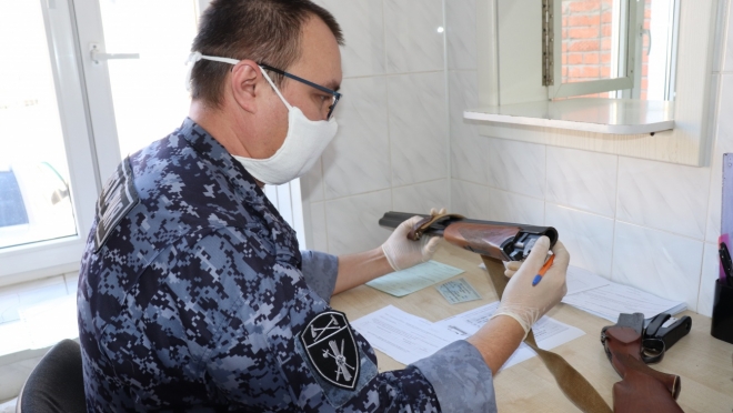 В 2021 году жители Марий Эл получили 40 тысяч за добровольно сданное оружие