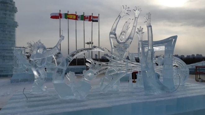 Российская команда  одержала победу в международном конкурсе ледовых скульптур