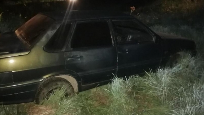 В Сернурском районе водитель «ВАЗ-2115» в алкогольном опьянении вылетел в кювет