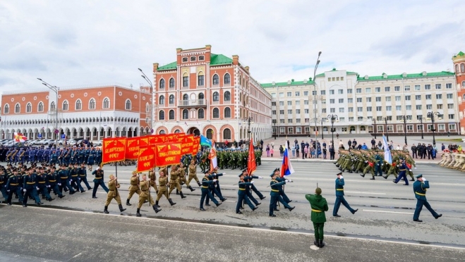 В Йошкар-Оле 9 мая на ряде улиц будет ограничено движение и запрещены стоянки