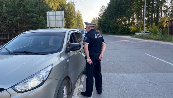 За сутки в Марий Эл за рулём пойманы восемь нетрезвых водителей