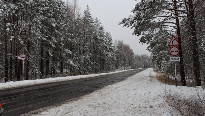 Вечером будет перекрыт Сернурский тракт