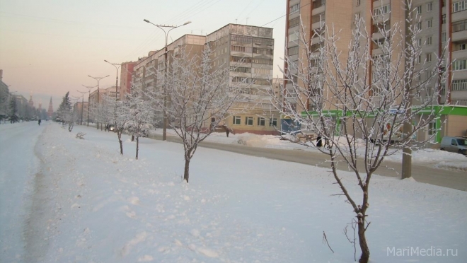 Жителей Марий Эл на этой неделе ждут «температурные качели» от -25ºС до -1ºС
