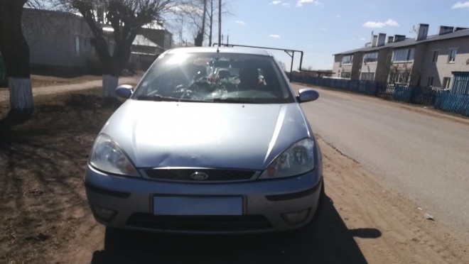 Пьяный водитель на иномарке сбил пешехода