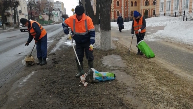 На этой неделе в Йошкар-Оле пройдёт первый общегородской субботник