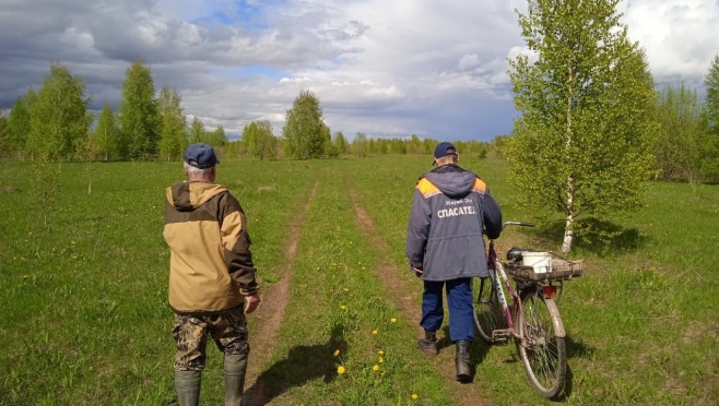 В окрестностях Советского района искали потерявшегося  велосипедиста