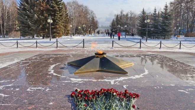 В День защитника Отечества в Йошкар-Оле возложат цветы к Вечному огню