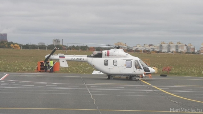 В этом году вертолёт санавиации совершил 43 вылета