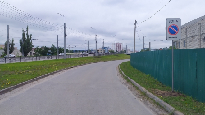 У детской поликлиники № 3 появился новый дорожный знак