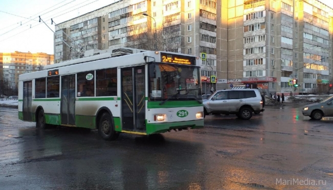 В Йошкар-Оле с 1 марта изменится стоимость проезда в троллейбусах