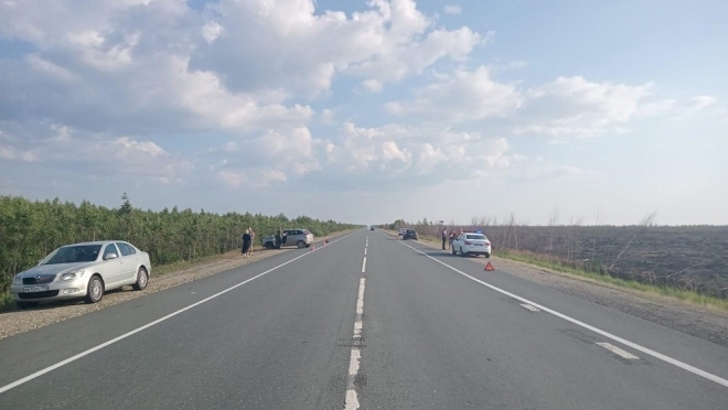 ГИБДД просит откликнуться очевидцев столкновения «Лады X-RAY» и Kia на трассе «Вятка»