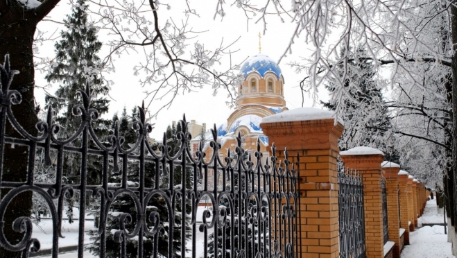 До конца декабря частица мощей святой Матроны будет находиться в Успенском храме