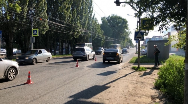 В Йошкар-Оле на пешеходном переходе сбили подростка на велосипеде