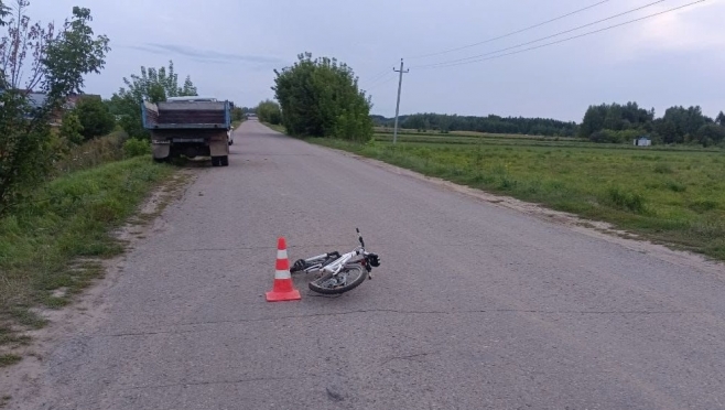 В Марий Эл 10-летний велосипедист получил тяжёлые травмы в ДТП с грузовиком