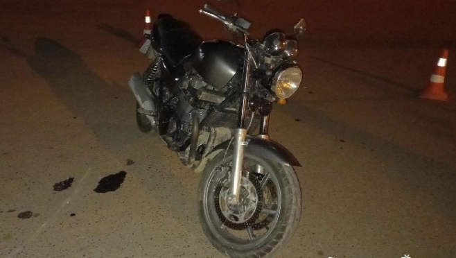 30-летний мотоциклист попал в ДТП на автостоянке