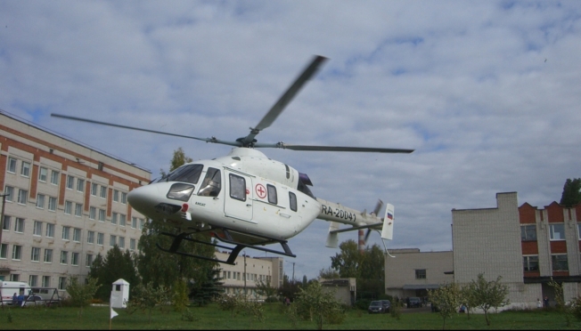 Вертолёт санавиации в Марий Эл в этом году совершил 41 вылет
