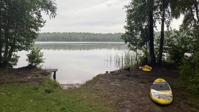 В Звениговском районе Марий Эл, катаясь на сапборде, утонул мужчина