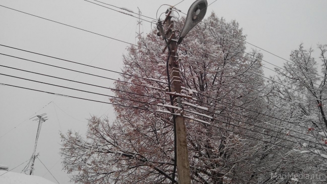 В выходные дни стихия оставила без электричества 76 населённых пунктов в Марий Эл