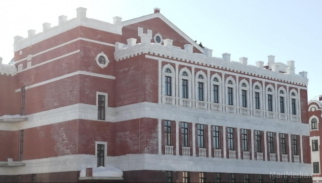 Строительство новой филармонии в Йошкар-Оле подходит к завершению