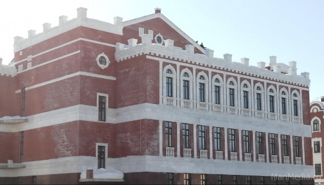 Строительство новой филармонии в Йошкар-Оле подходит к завершению