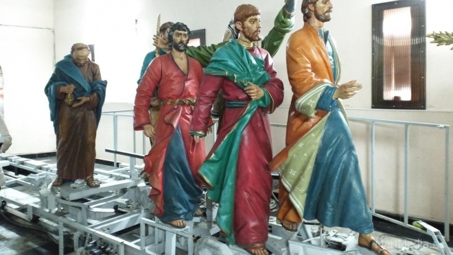 В Йошкар-Оле скульптурная композиция «12 Апостолов» временно не работает