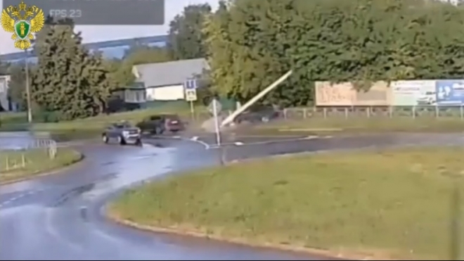 В Козьмодемьянске 20-летний водитель Audi A6 снёс опору ЛЭП