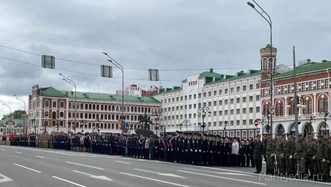 В Йошкар-Оле начинаются репетиции парада: в центре перекроют дороги