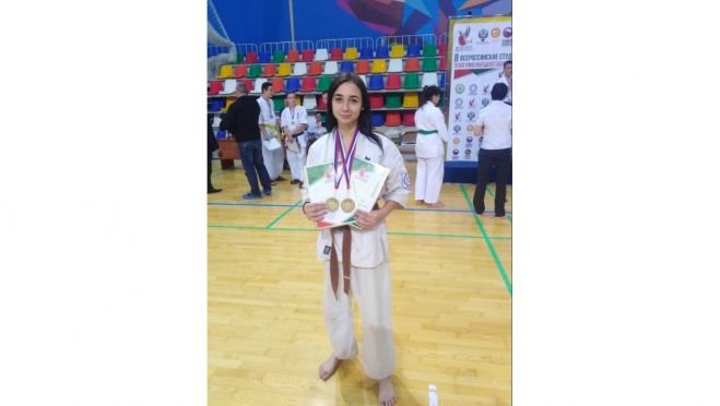 Юлиана Соколова завоевала «золото» на студенческих играх боевых искусств «Этап ПФО»