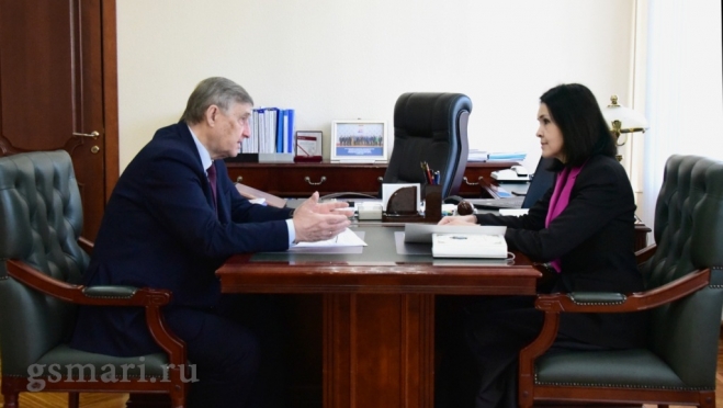 Иветта Тхакахова встретилась с председателем Государственного собрания Марий Эл