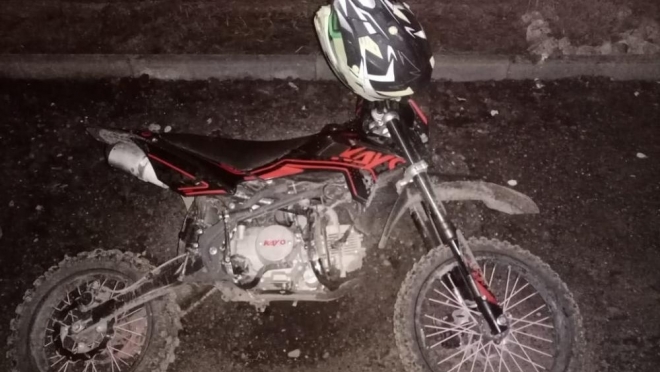 В Волжске подросток перевернулся на питбайке