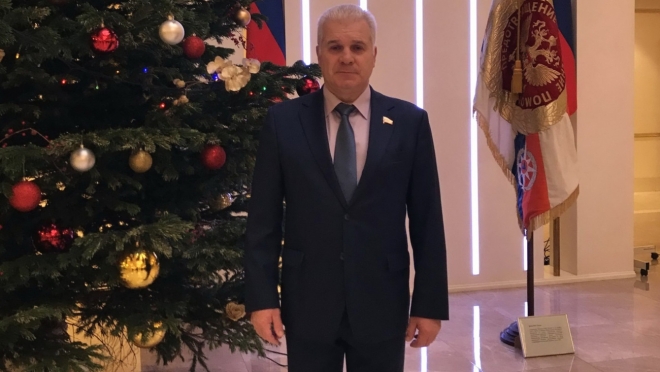 Сенатор Сергей Мартынов поздравляет жителей Марий Эл с Новым годом