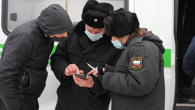 В Советском районе в ходе совместного рейда «Такси» была арестована иномарка