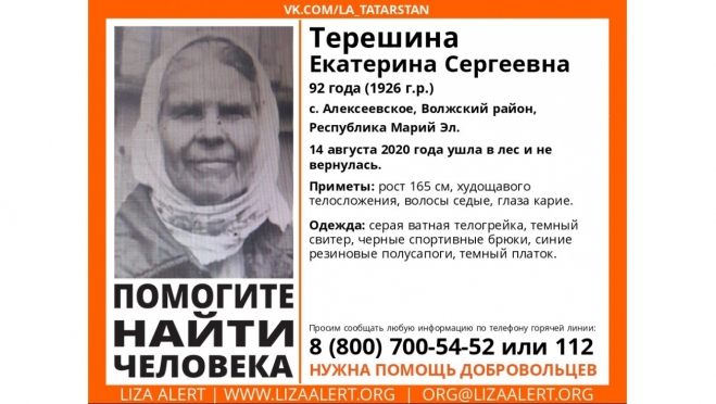 В Волжском районе вторые сутки ведут поиски пропавшей в лесу пенсионерки