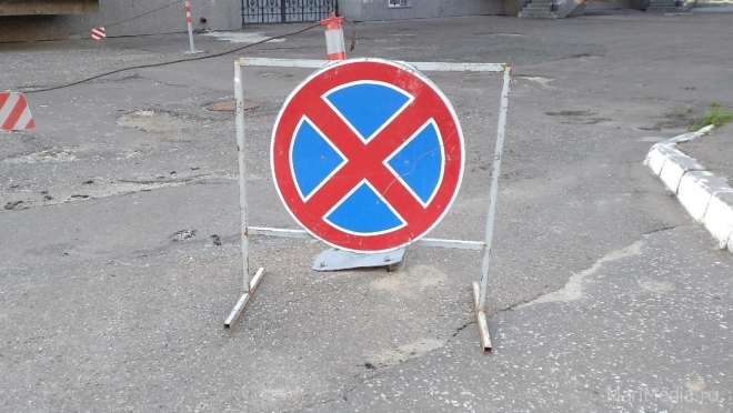 В Йошкар-Оле на кольце у «Визита» ограничили стоянку ТС