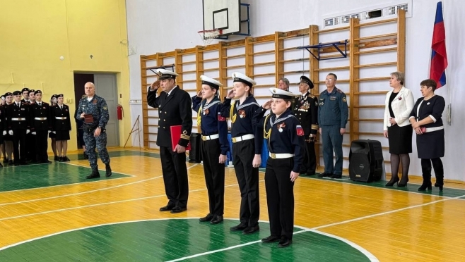 В Козьмодемьянске состоялся сбор юных моряков