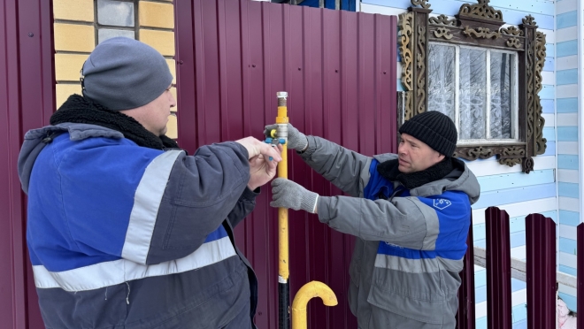 В деревне Большие Шали Моркинского района догазифицирована улица